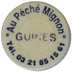 Jeton de chariot - Au Péché Mignon - Guînes 62