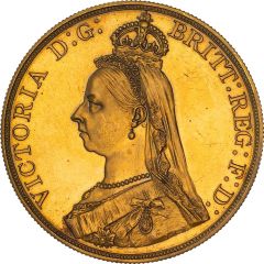 5 Pounds - Victoria Golden Jubilee