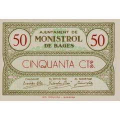 50 Céntimos Monistrol de Bages