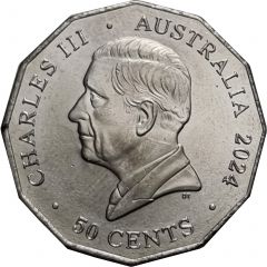 50 Cents - Charles III 1st Portrait - 50 Years of NAIDOC