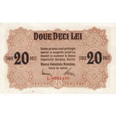 20 Lei BGR - German Occupation