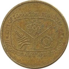 Parking Token - City of Scranton Pennsylvania