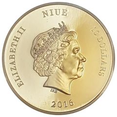 10 Dollars - Elizabeth II Angry Birds