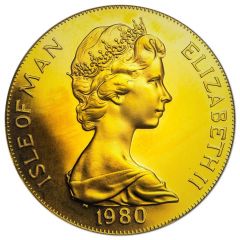 1 Crown - Elizabeth II Derby, Gold Proof