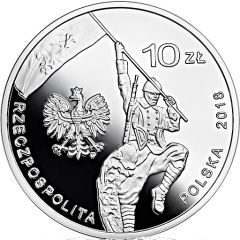 10 Zlotys 100th Anniversary of the Military Effort of Polish Americans
