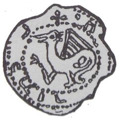 Denier Bracteate - Mieszko III the Old Gniezno or Kalisz mint