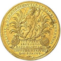 5 Ducats - Maximilian II Emanuel Birth of Prince Joseph Ferdinand