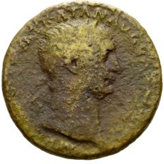 Sestertius - Trajan TR POT COS III P P S C