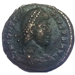 Follis - Constantius II FEL TEMP REPARATIO with D, Arelate