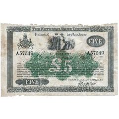 5 Pounds National Bank