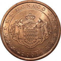 2 Euro Cents - Rainier III