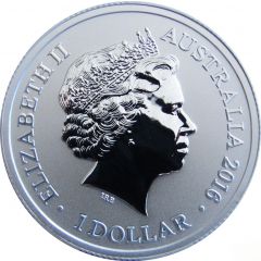 1 Dollar - Elizabeth II 4th Portrait - Alphabet Collection - Letter M - Silver Proof