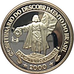1 oz Silver 5th Centenary of Brazil Discovery