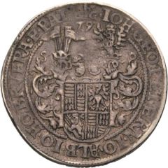 1/2 Thaler - John George, Peter Ernest, John Albert, John Hoyer and Bruno