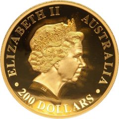 200 Dollars - Elizabeth II 4th Portrait - Koala - Gold Bullion Coin