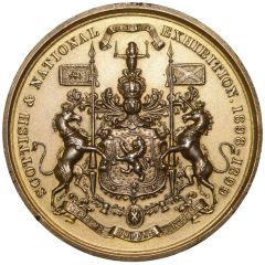 Medal Edinburgh, Scottish & National Exhibition