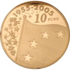 10 Euros European Union Flag