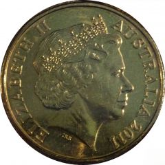 1 Dollar - Elizabeth II 4th Portrait - Australian Wool
