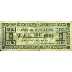 25 Céntimos Uleila del Campo