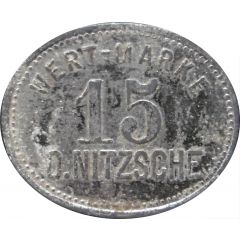 15 Pfennig - O. Nitzsche Jena