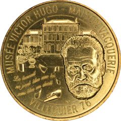 Jeton Touristique - Monnaie de Paris - Villequier - Musée Victor Hugo