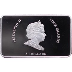5 Dollars - Elizabeth II The Creation of Adam