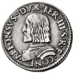 1 Testone - Alfonso I