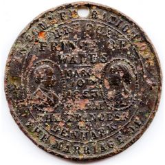 Medallion - Commemoration of the Marriage of HRH Prince of Wales