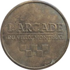 Arcade Token - Du Vieux Montréal