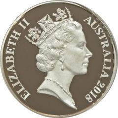 2 Cents - Elizabeth II 3rd Portrait - Silver Proof