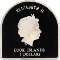 5 Dollars - Elizabeth II Our Lady of Montserrat