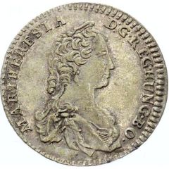 6 Kreuzers - Maria Theresia Hall