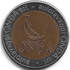 Car-wash token - Onda Venaria Reale Turin
