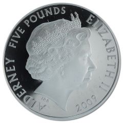 5 Pounds - Elizabeth II Mini, Flowers