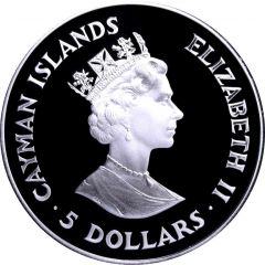 5 Dollars - Elizabeth II Visit of Princess Alexandra