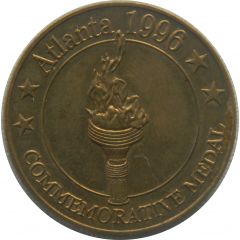 Medal - Atlanta Olympics 1996 - The Sunday Telegraph Event Souvenir