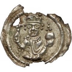 Denier Bracteate - Bolesław Mieszkowic or Leszek of Masovia Kruszwica or Inowrocław or Płock mint
