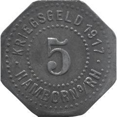 5 Pfennig - Hamborn