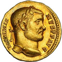 Aureus - Maximian PACATORES GENTIVM, Treveri
