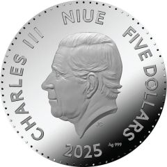 5 Dollars - Charles III Year of the Snake