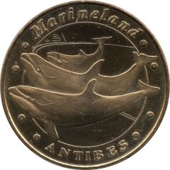 Monnaie de Paris Tourist Token - Antibes Marineland