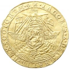 1 Thistle Noble - James VI 5th Coinage