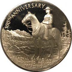 Medal - 100th Anniversary of the Royal Canadian Mounted Police Fort MacLeod