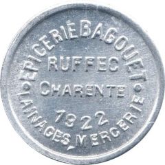 5 Centimes - Epicerie Bagouet Ruffec