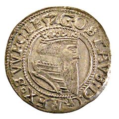 2 Öre - Gustav Vasa Åbo mint, Type I
