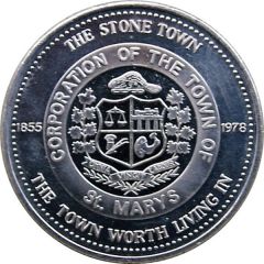 Token - St. Marys Town Hall, Ontario