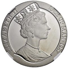 1 Crown - Elizabeth II Sir Thomas Lipton, Palladium