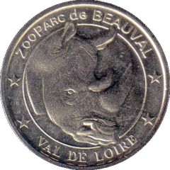 Médailles et Patrimoine Val de Loire - ZooParc de Beauval - Rhinocéros