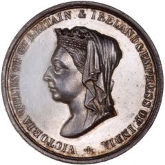 Medal - Victoria Golden Jubilee, Ince, silver