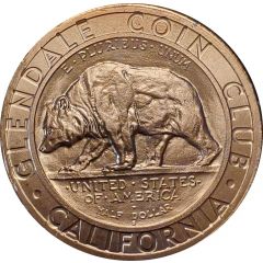 Glendale Coin Club Commemorative Medal